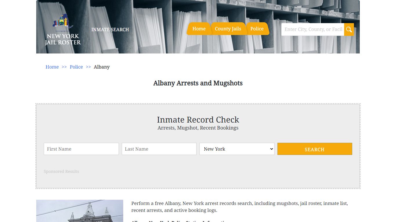 Albany Arrests and Mugshots | Jail Roster Search